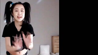 sexy dancing Korean slut
