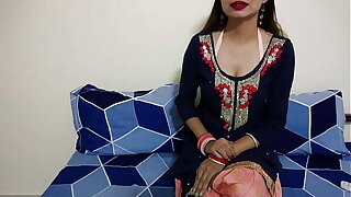 Indian close-up pussy munching to seduce Saarabhabhi66 to make her prepared for long fucking, Hindi roleplay HD porn video